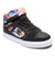 DC Pure High Elastic Lace Shoes Youth Black/White Print Youth and Toddler Skate Shoes DC 