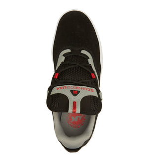 DC Kalis Shoes Black/Grey/Red Men's Skate Shoes DC 