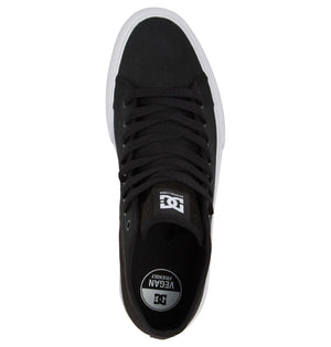 DC Manual Hi Shoes Black/White Men's Skate Shoes DC 