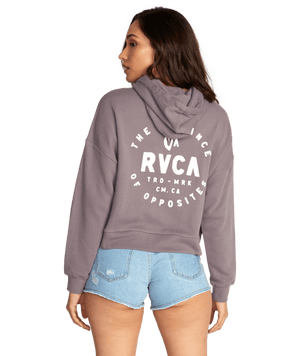 RVCA Women's All Day Pullover Hoodie Shark Women's Pullover Hoodies RVCA 