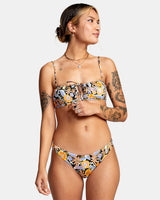 RVCA Avant Gardner Bralette Bikini Top Women's Rvca Black Women's Bikini Tops RVCA 