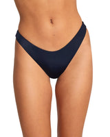 RVCA Solid French Bikini Bottom Women's Black Women's Bikini Bottoms RVCA 