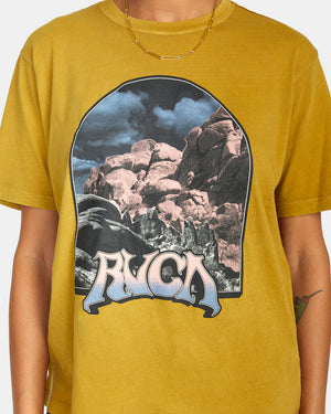 RVCA Women's Moonscape Graphic T-Shirt Bronze Women's T-Shirts RVCA 