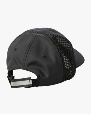 RVCA Vent Cap Strapback Hat Black Men's Hats RVCA 
