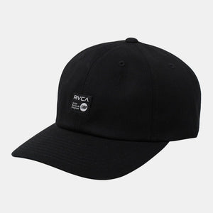 RVCA ANP Daily Claspback Hat Black Men's Hats RVCA 