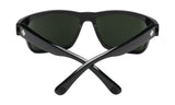 SPY Frazier Black - Happy Grey Green Polarized Sunglasses