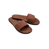 VOLCOM Women's Simple Slide Sandals Dark Clay Women's Sandals Volcom 