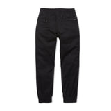 VOLCOM Frickin Slim Joggers Boy's Black Boy's Denim and Pants Volcom 