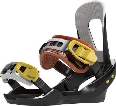 BATALEON Stuntwood Bindings Youth Black 2022 Youth Snowboard Bindings Bataleon 