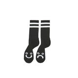 POLAR Happy Sad Socks Black MENS ACCESSORIES - Men's Socks Polar 