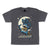 SANTA CRUZ Youth Cosmic Bone Hand T-Shirt Charcoal Men's Short Sleeve T-Shirts Santa Cruz 