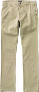 RVCA Stapler Twill Pants MENS APPAREL - Men's Pants RVCA KHAKI 30 
