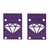 DIAMOND Rise &amp; Shine Purple 1/8" Riser Pads