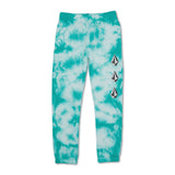 VOLCOM Iconic Stone Fleece Sweatpants Kids Tie Dye Boy's Denim and Pants Volcom 