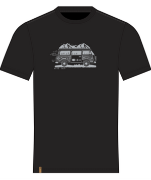 TENTREE Road Trip T-Shirt Meteorite Black Men's Short Sleeve T-Shirts Tentree S 