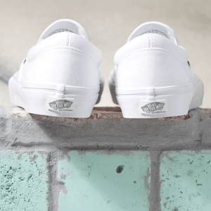VANS Skate Slip-On Shoes Women's True White Women's Skate Shoes Vans 