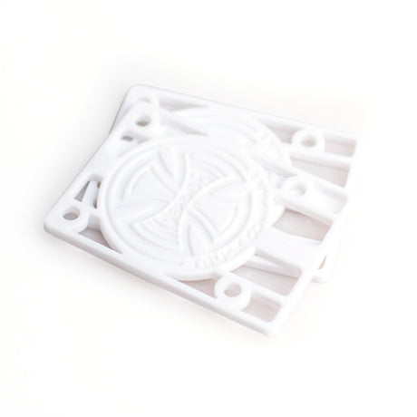 INDEPENDENT 1/8 White Riser Pads