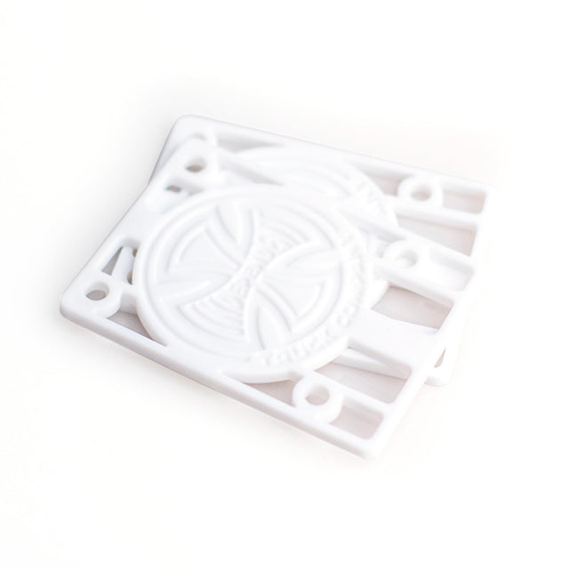 INDEPENDENT 1/8 White Riser Pads