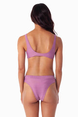 RHYTHM Tahiti Xanadu Pant Bikini Bottom Amethyst WOMENS APPAREL - Women's Swimwear Bottoms Rhythm 