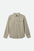 BRIXTON Bixby Long Sleeve Flannel Olive Surplus/Mojave/Straw Men's Long Sleeve Button Up Shirts Brixton 