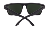 SPY Helm Soft Matte Black - HD Plus Grey Green Sunglasses