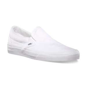 VANS Classic Slip On Shoes True White