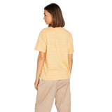 VOLCOM Women's Party Pack T-Shirt Vintage Gold Women's T-Shirts Volcom 
