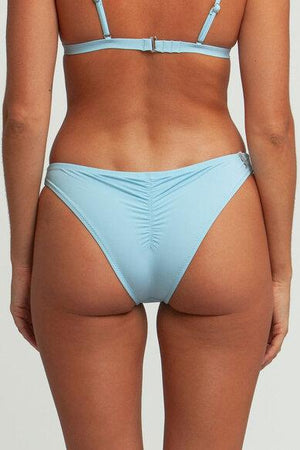 RHYTHM My Cheeky Pant Bikini Bottom Women's Skylight WOMENS APPAREL - Women's Swimwear Bottoms Rhythm 