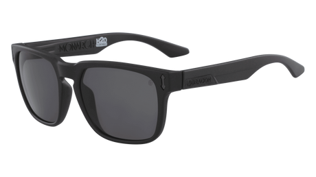 DRAGON Monarch Matte Black H2O - Lumalens Smoke Ion Polarized Sunglasses