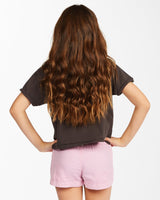 BILLABONG Mad For you Elastic Shorts Girls Pink Lady Girl's Walkshorts Billabong 