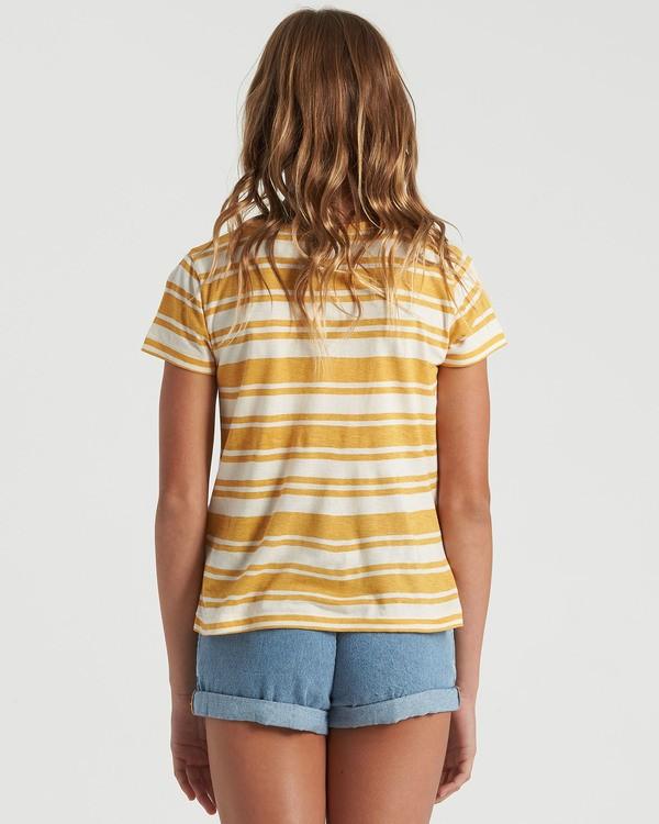 BILLABONG Soul Babe Mini T-Shirt Girls Bright Gold KIDS APPAREL - Girl's Short Sleeve T-Shirts Billabong S 