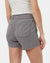 TENTREE Women's Instow Shorts Granite Grey Women's Shorts Tentree 