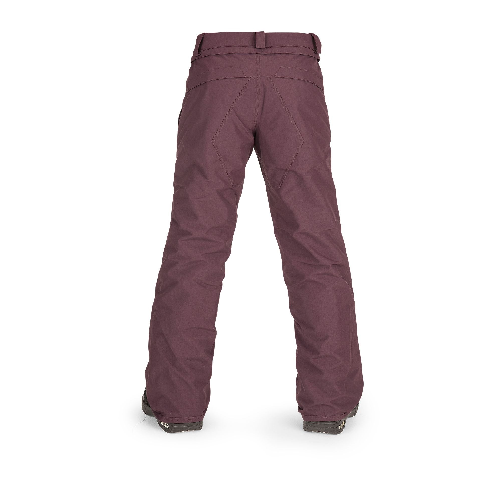VOLCOM Youth Frochickidee Insulated Snowboard Pants Black Plum 2023 Youth Snow Pants Volcom 