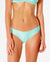 RIP CURL Classic Surf Eco Cheeky Coverage Bikini Bottom Women's Light Aqua Women's Bikini Bottoms Rip Curl 