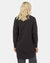 TENTREE Women's French Terry Cocoon Cardigan Meteorite Black Women's Sweaters Tentree 