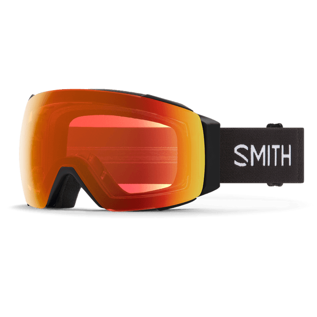 SMITH I/O Mag XL Black - ChromaPop Everyday Red Mirror + ChromaPop Storm Yellow Flash Snow Goggle Snow Goggles Smith 