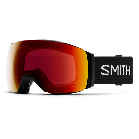 SMITH I/O Mag XL Black - ChromaPop Sun Red Mirror + ChromaPop Storm Yellow Flash Snow Goggle Snow Goggles Smith 