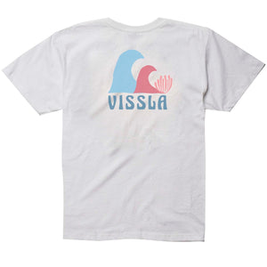 VISSLA Isle T-Shirt Boys White Boy's T-Shirts Vissla 