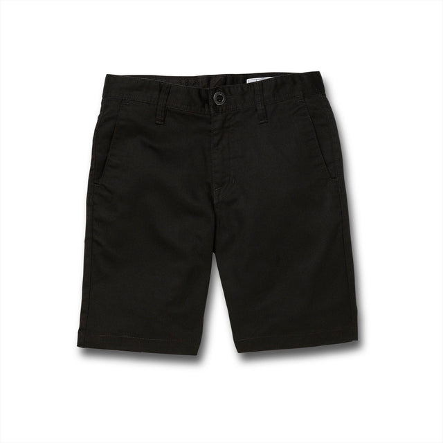 VOLCOM Frickin Chino Shorts Boy's Black Boy's Walkshorts Volcom 