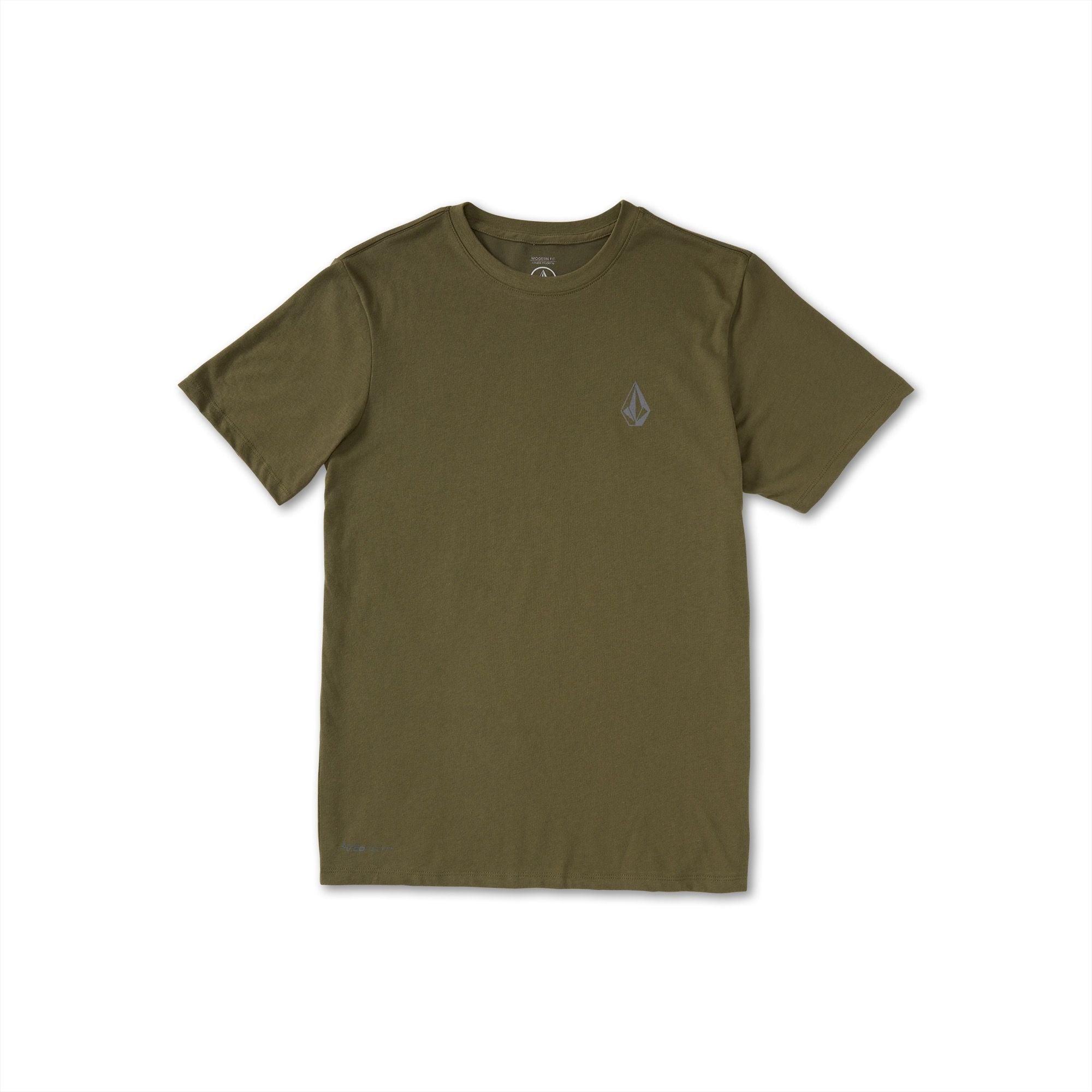 VOLCOM Stone Tech T-Shirt Military Men's Short Sleeve T-Shirts Volcom 
