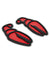 CRAB GRAB Mega Claw Traction Pad Black/Red Snowboard Stomp Pads Crab Grab 