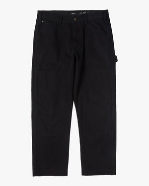 RVCA Chainmail Relaxed Fit Pant Rvca Black Men's Pants RVCA 