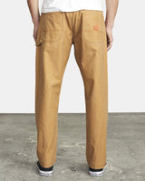 RVCA Chainmail Relaxed Fit Pant Camel MENS APPAREL - Men's Pants RVCA 