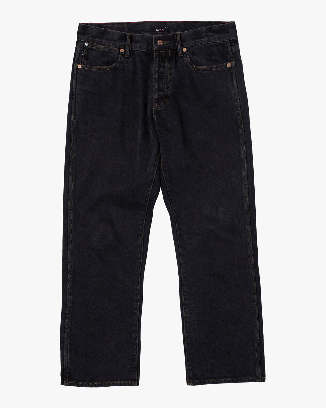 RVCA New Dawn Denim Jeans Black Rinse Men's Denim RVCA 