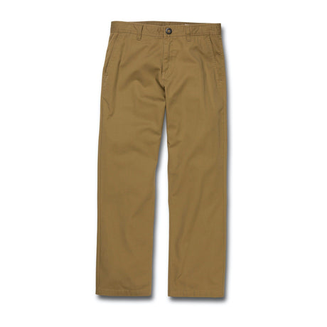 VOLCOM Frickin Modern Stretch Pants Dark Khaki Volcom 