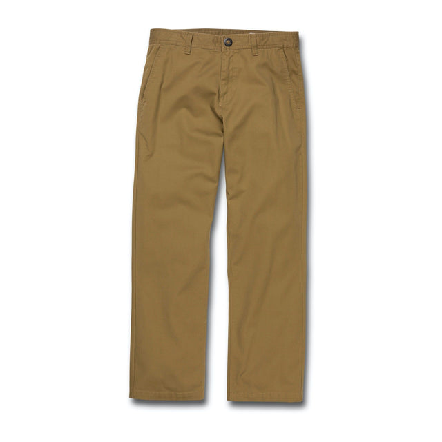 VOLCOM Frickin Modern Stretch Pants Dark Khaki Volcom 