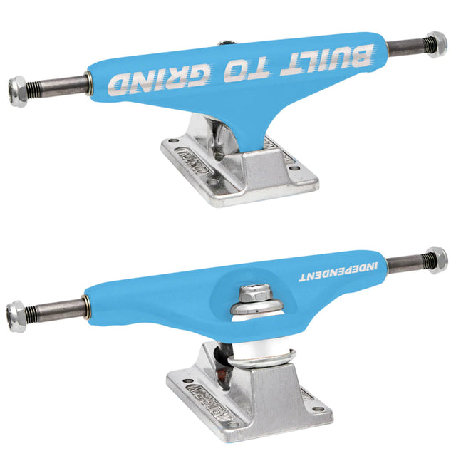 INDEPENDENT BTG Speed Blue Silver 139 Skateboard Trucks Skateboard Trucks Independent 