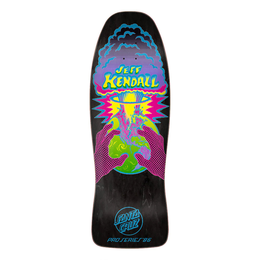 SANTA CRUZ Kendall End Of The World Reissue 10.0 Skateboard Deck Retro Skateboard Decks Santa Cruz 