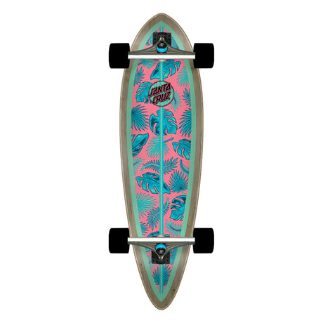 SANTA CRUZ Cabana Dot Pintail Longboard Complete Longboard Completes Santa Cruz 