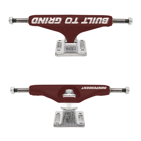 INDEPENDENT BTG Speed Burgundy/Silver 149 Skateboard Trucks Skateboard Trucks Independent 